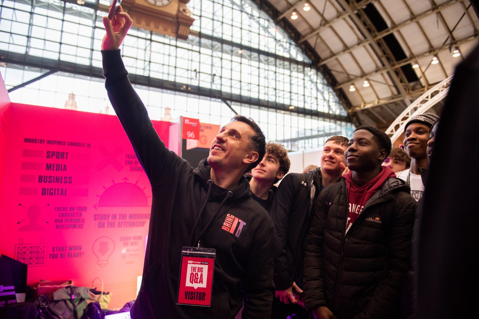 Gary launches Business of Football degree