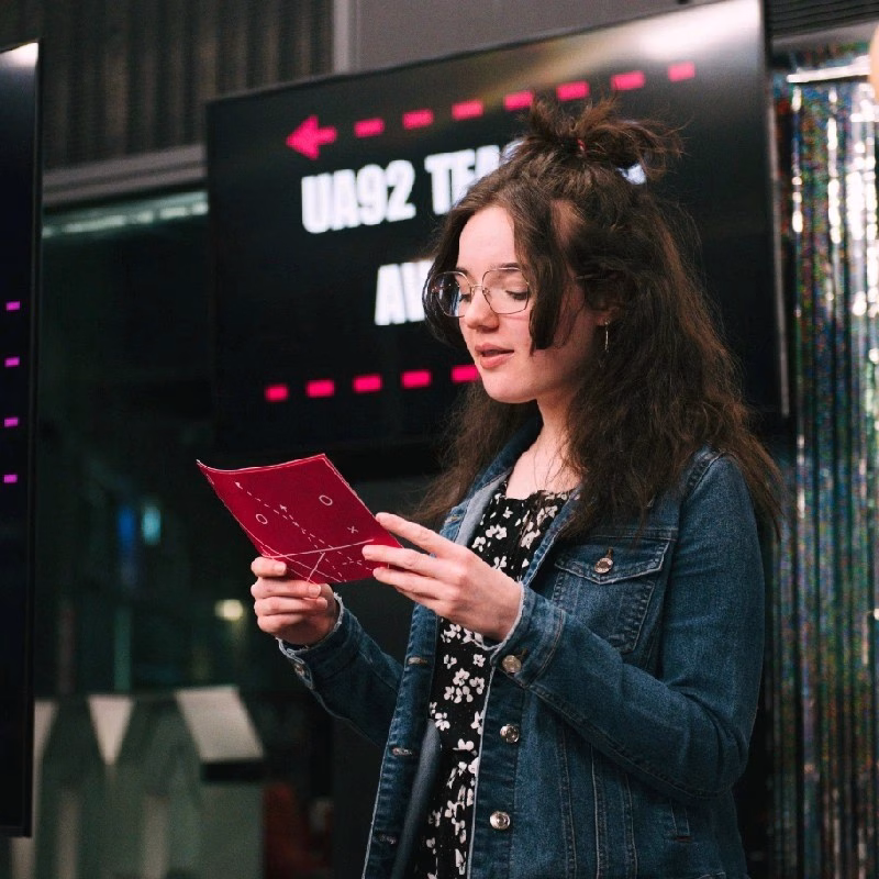 abigail at the teaching awards