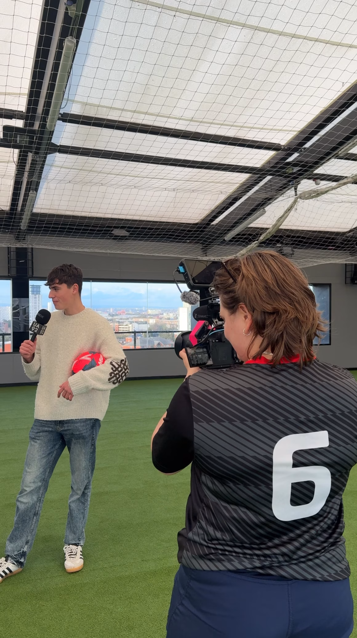 What types of content do football content creators make?